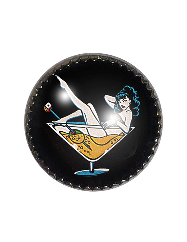steady clothing Martini Girl Button Pack
