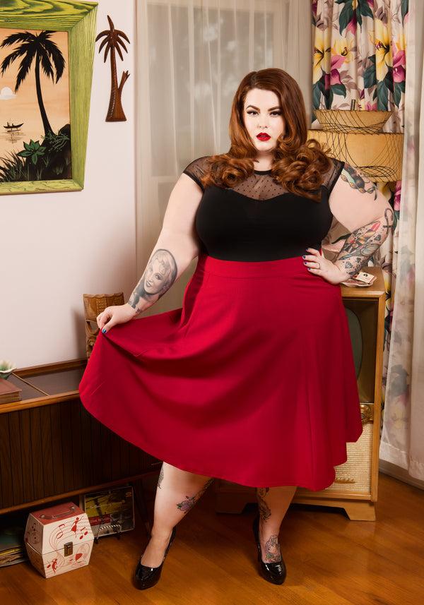 Steady Clothing Miss Fancy Top In Black