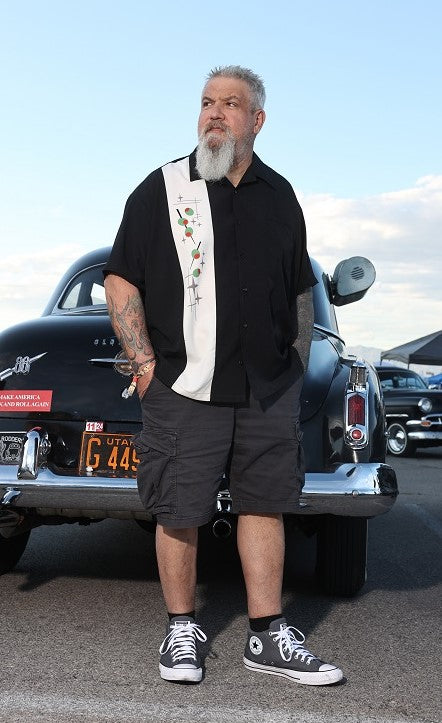 steady clothing Olive Pick Single Panel in Black