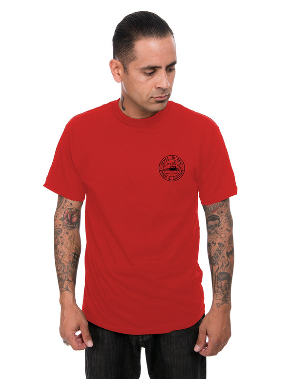 Steady Clothing Revel In Rust Men's Tee In Red