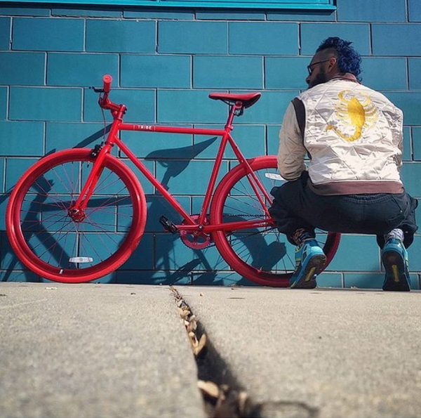 Steady Clothing Scorpion Bomber Jacket In Taupe