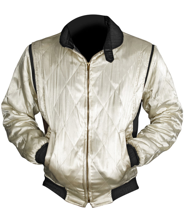 steady clothing Scorpion Bomber Jacket in Taupe