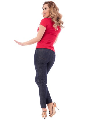 Steady Clothing Sophia Top In Red