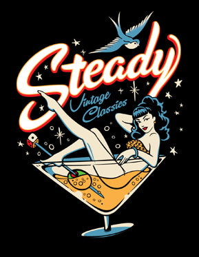 Steady Clothing Steady Martini Men's Tee