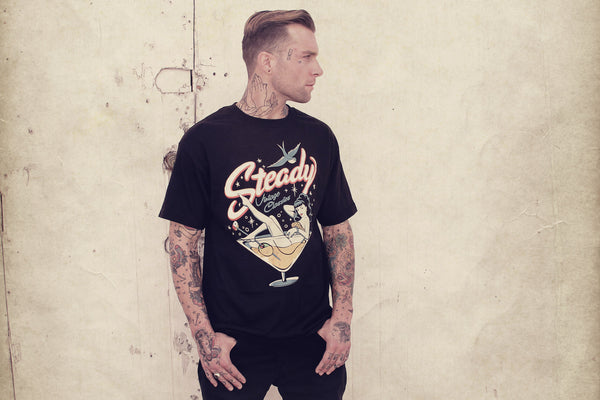 Steady Clothing Steady Martini Men's Tee