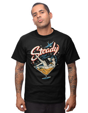steady clothing Steady Martini Men's Tee