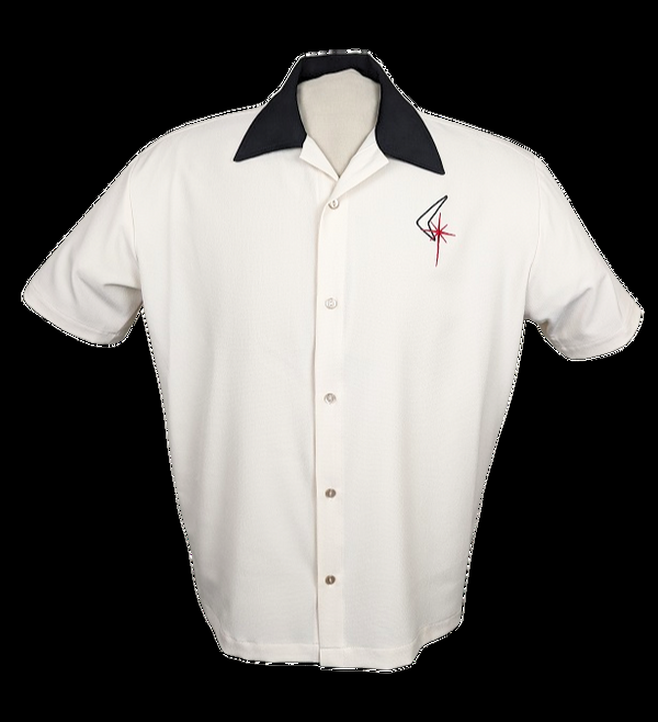 steady clothing The Archie in Cream/Black