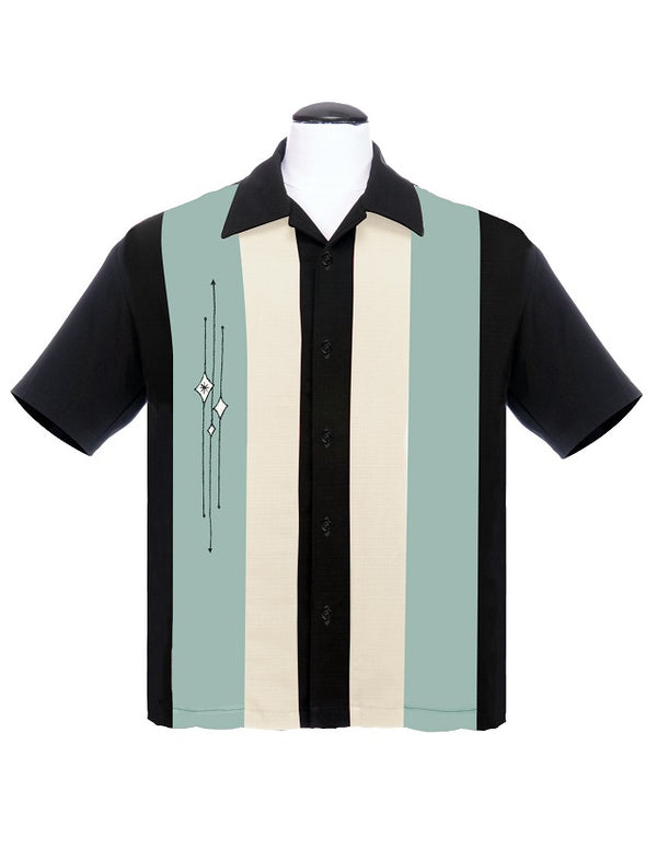 Steady Clothing The Finley In Black/Mint/Cream