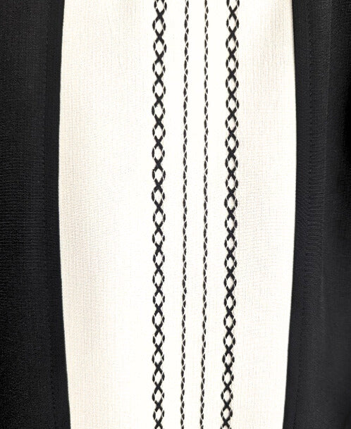 Steady Clothing The Ricardo Shirt In Black/Cream