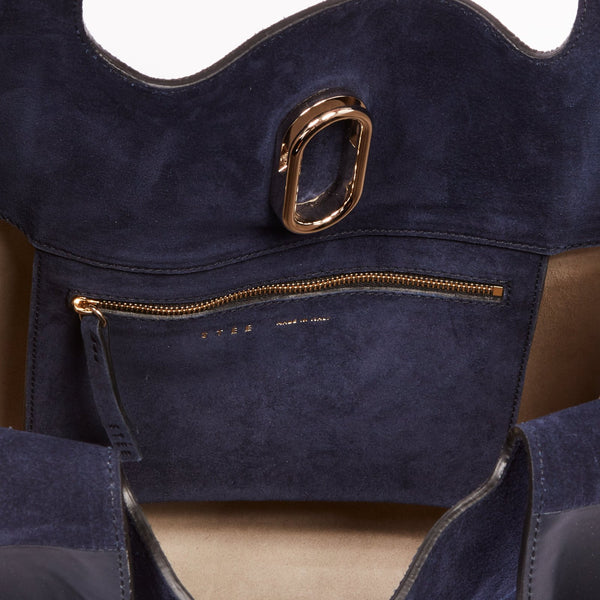 Stée ROSA Navy -suede