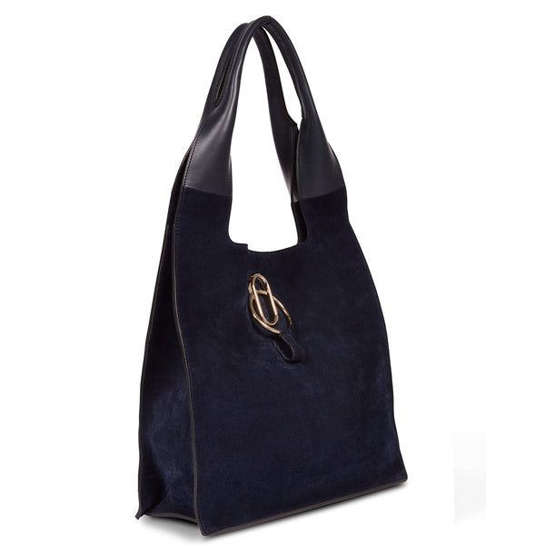 stée ROSA navy -suede