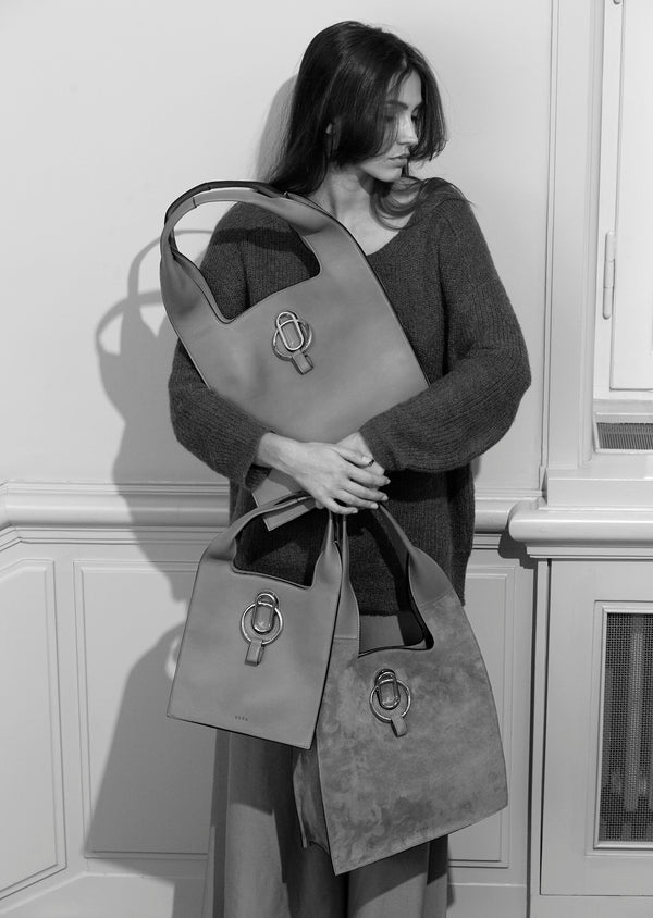 Stée ROSA SMALL Tan -suede