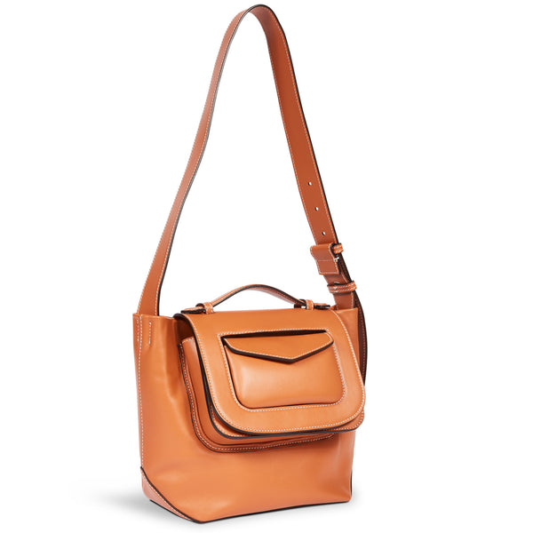 stée RUTH SMALL tan -stitched