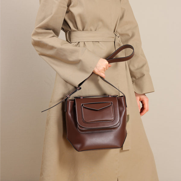 Stée RUTH SMALL Wood -stitched