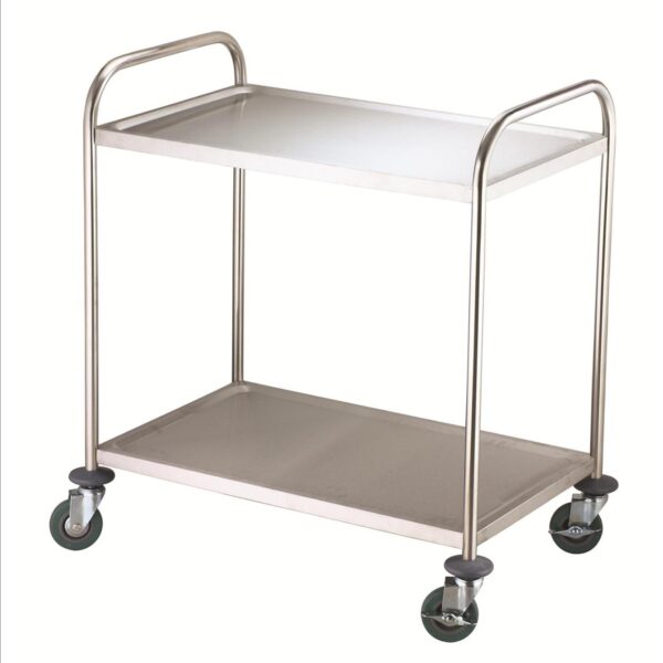 steel function 2 TIER TROLLEY 86*53.5*96 cm