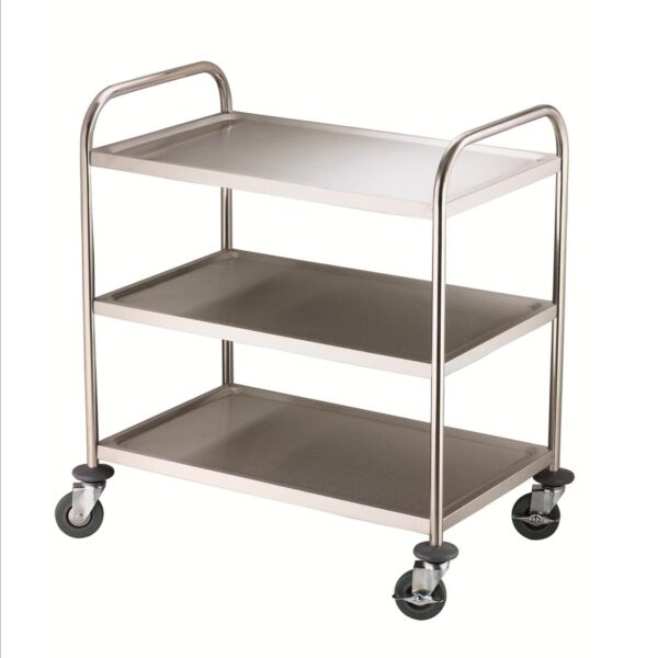 steel function 3 TIER TROLLEY 71*40*81 cm