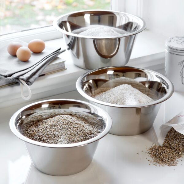 steel function Baking bowl set with 3 bowls