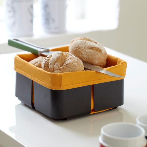 steel function BREAD BASKET BLACK/ORANGE