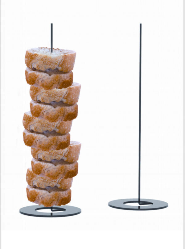 steel function Bread stick holder
