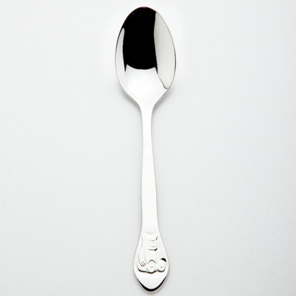 steel function CHILDS SPOON – embossed BEAR