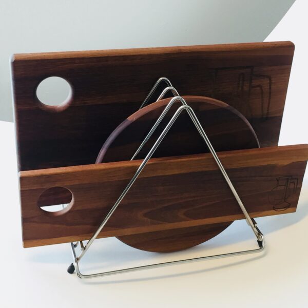 steel function Chop board Rack for 6 pcs