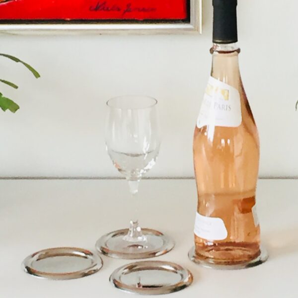 steel function COASTERS SET OF 4 Ø10 cm