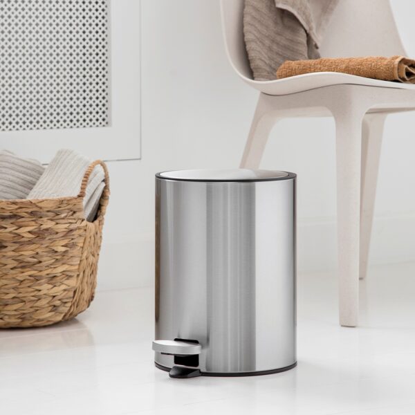 steel function COMO DUSTBIN PEDAL FOOT 5L