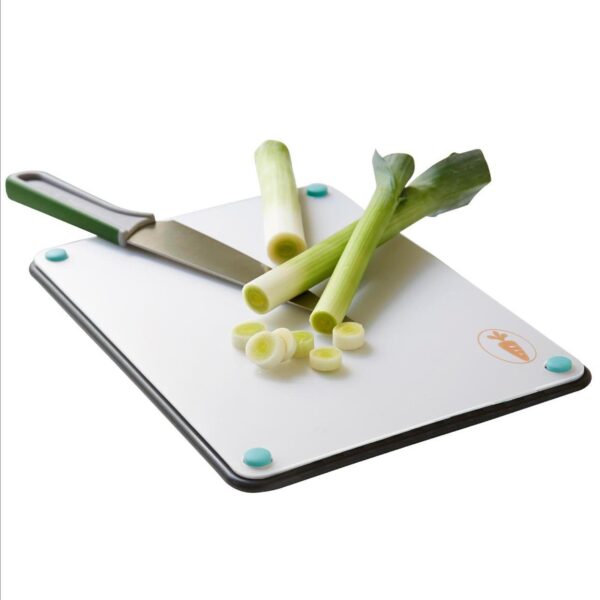 steel function CUTTING BOARD W/4 REMOVEABLE
