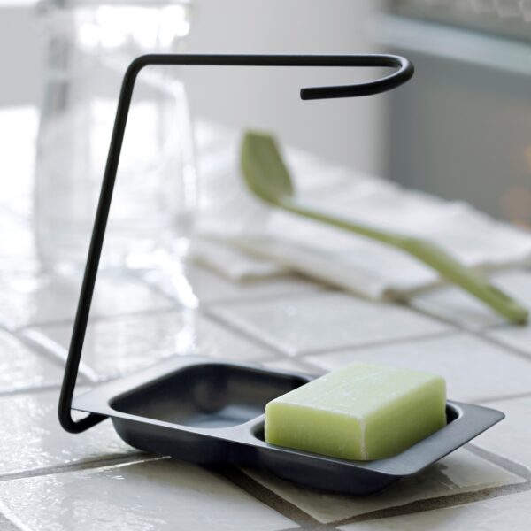 steel function DRYING RACK 2.DIV TRAY BLACK