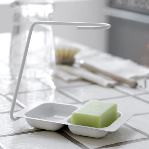 steel function DRYING RACK 2.DIV TRAY WHITE