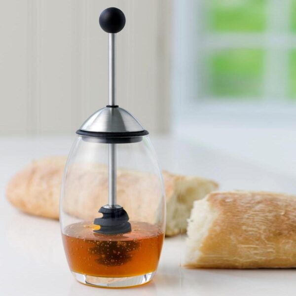 steel function HONEY JAR DIPPER SILICONE SET