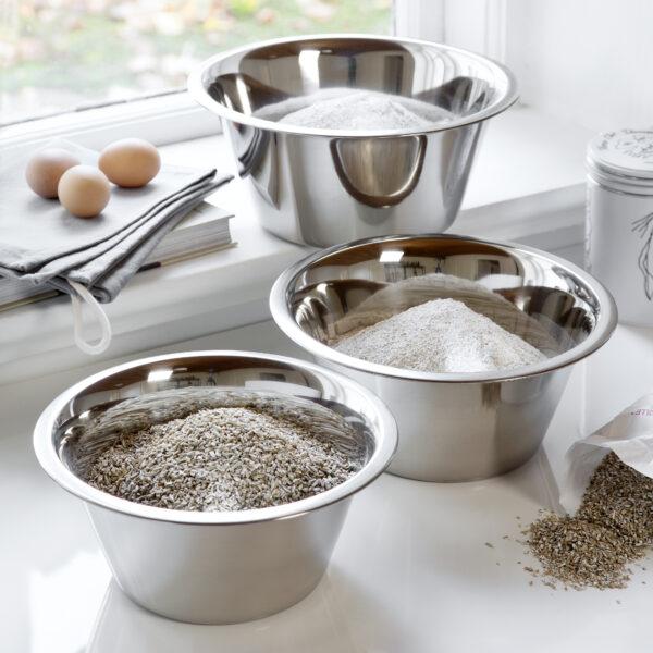 steel function KITCHEN BOWL 4 2 ltr