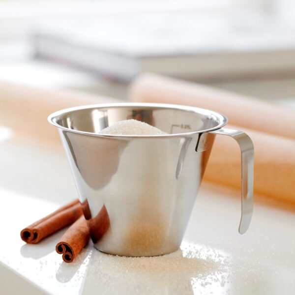 steel function MEASURING JUG 1/4 ltr