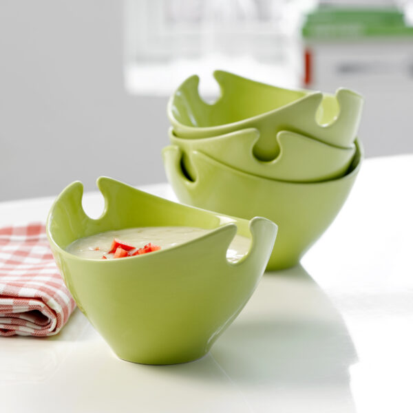 steel function MILANO SNACKBOWLS 4 PCS-GREEN