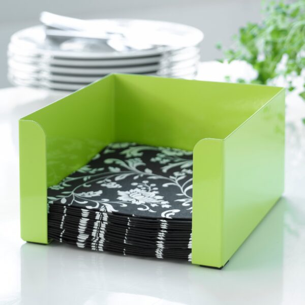 steel function NAPKINHOLDER GREEN 17X17X8 5
