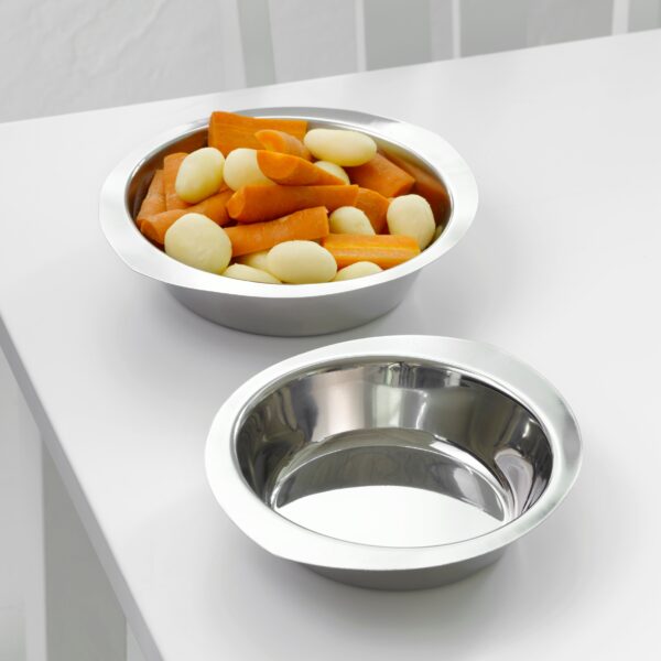 steel function OVAL BOWL 20X23 5X4 9 CM