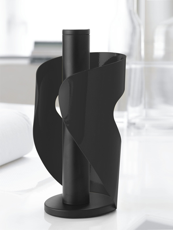 steel function PISA PAPER TOWEL HOLDER BLACK