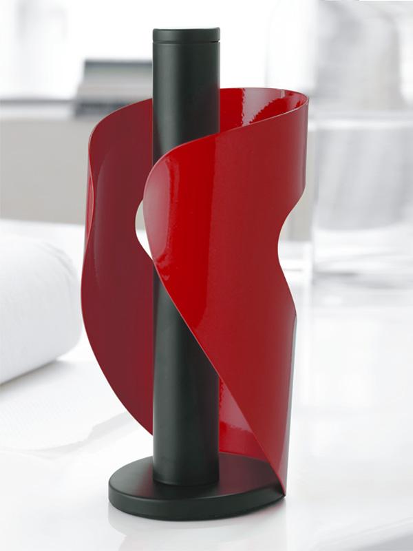 steel function PISA PAPER TOWEL HOLDER RED