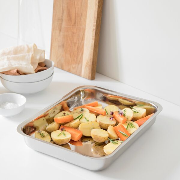 steel function ROASTING DISH 33 X 26 X 5 CM