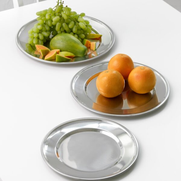 steel function ROUND DISH 28 CM