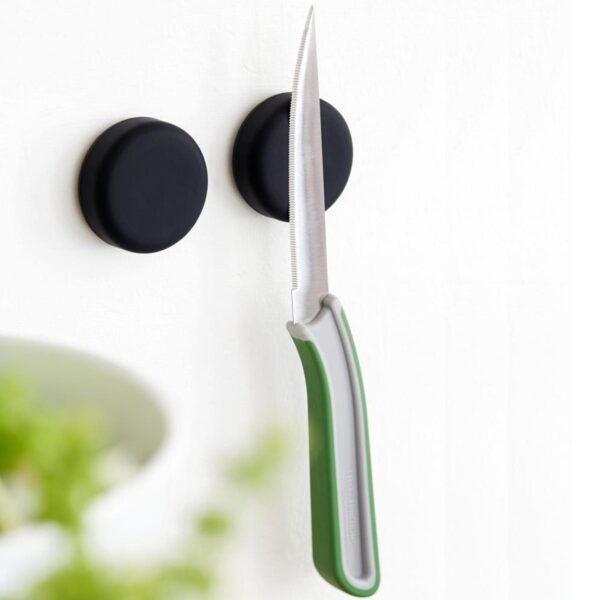 steel function ROUND MAGNETIC HOLDERS 2 PCS