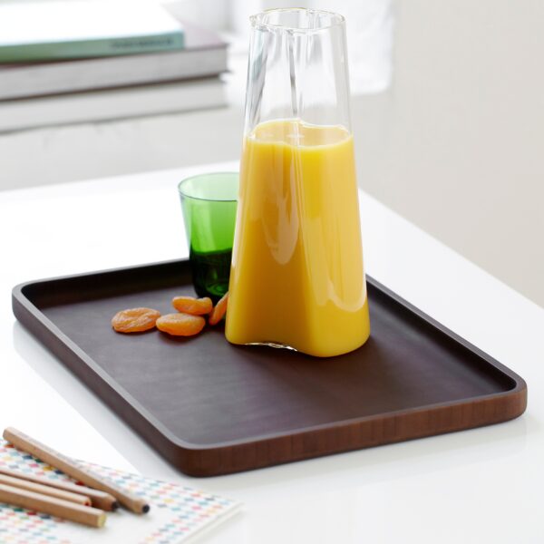 steel function SERVING TRAY IN BAMBOO