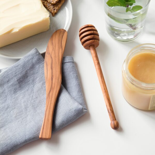 steel function SET BUTTER KNIFE+ HONEY DIPPER