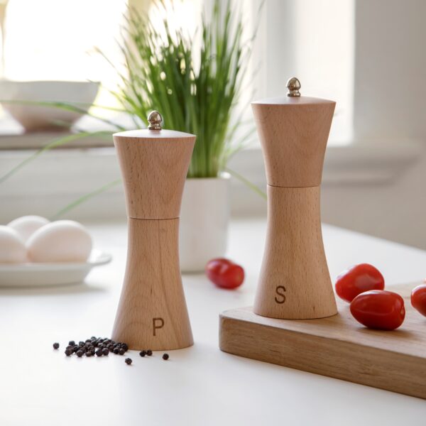 steel function SET S/P MILL BEECH WOOD