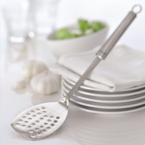 steel function SPATULA STAINLESS STEEL HOLES