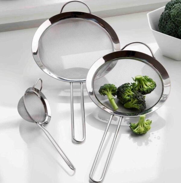 steel function STRAINER SET W/3 SIZES