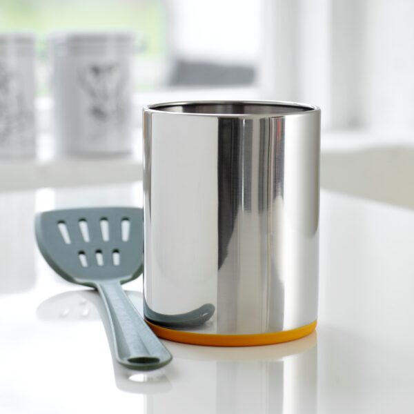steel function UTENSILS HOLDER STEEL/ORANGE
