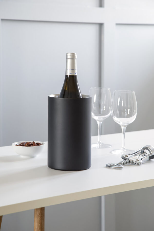 steel function WINE COOLER BLACK