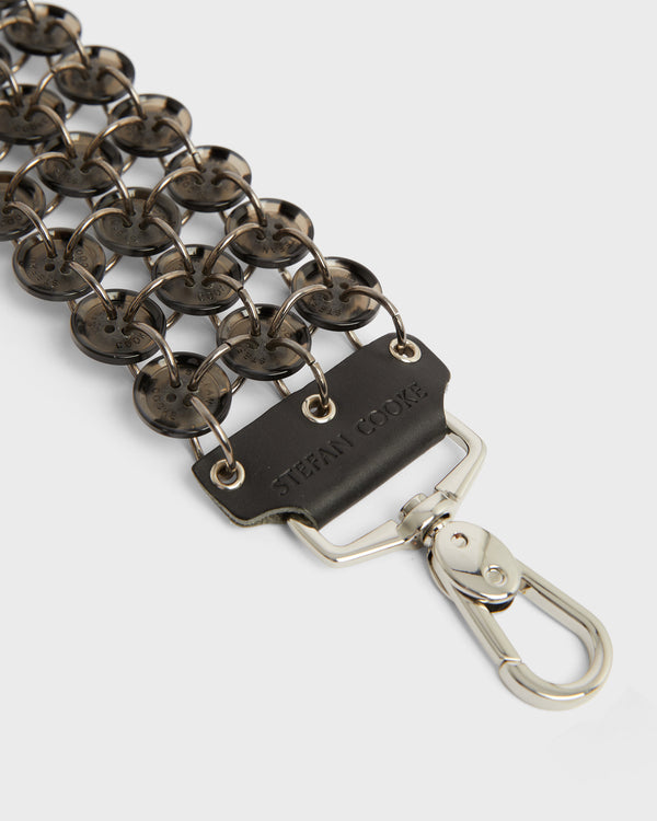 Stefan Cooke Button Strap In Black