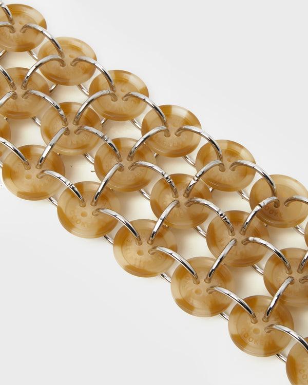 Stefan Cooke Button Strap In Cream